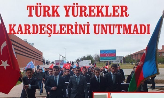 TÜRK YÜREKLER KARDEŞLERİNİ UNUTMADI