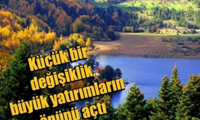 Yapılaşmaya izin çıktı