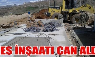 HES İNŞAATI CAN ALDI