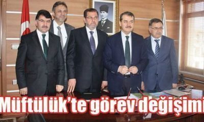 Müftülük’te görev değişimi