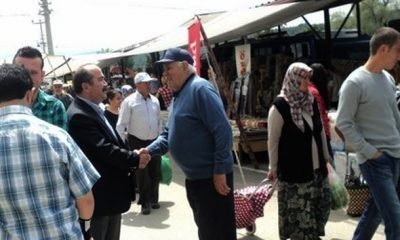 TURHAN BULUT PAZAR ZİYARETİNDE