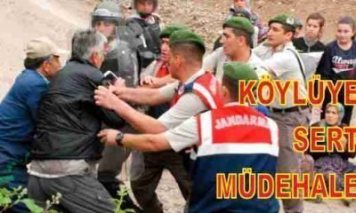 JANDARMA KÖYLÜYE MÜDAHALE ETTİ