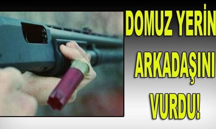 Birlikte ava çıktığı arkadaşlarını vurdu