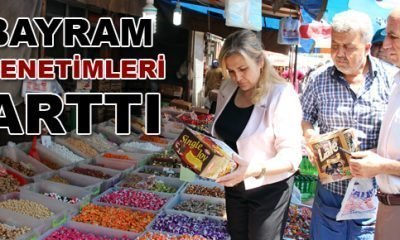 BELEDİYE’NİN BAYRAM DENETİMLERİ ARTTI