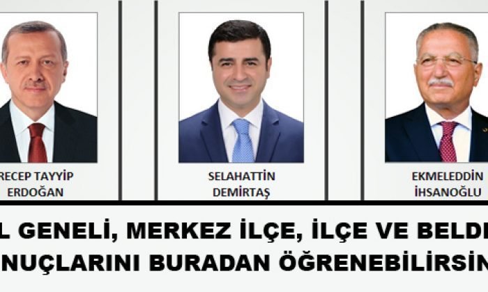 CUMHURBAŞKANLIĞI SEÇİMLERİ