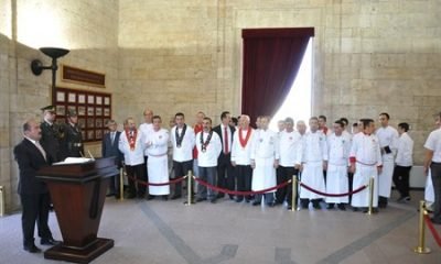 30. Uluslararası Mengen Aşçılık ve Turizm Festivali Anıtkabir’de başladı.
