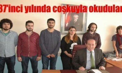 87’inci yılında coşkuyla okudular