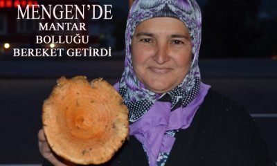 Mengen’de Mantar kazanç oldu