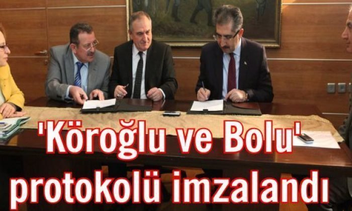‘Köroğlu ve Bolu’ Festivali protokolü imzalandı