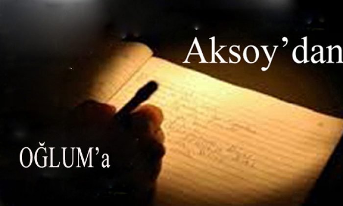 Oğluma