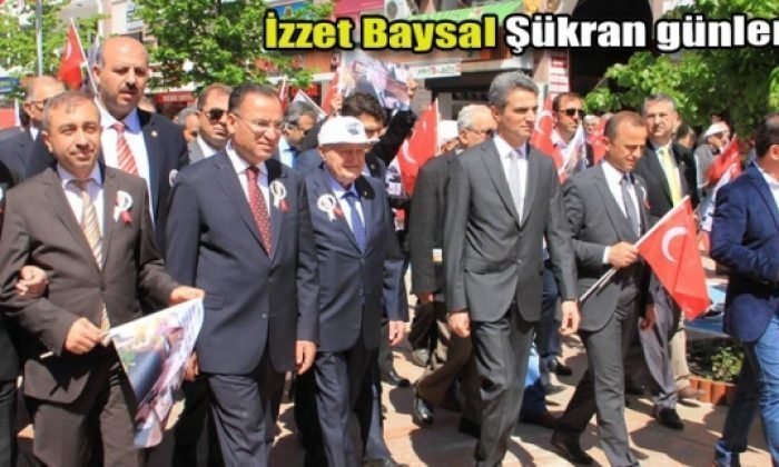 Törenler İzzet Baysal anıtı önünde yapıldı