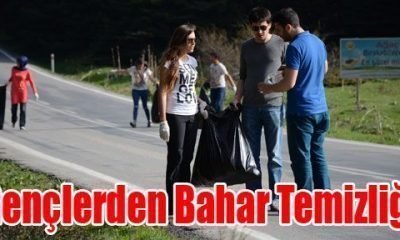 Gençlerden Bahar Temizliği(Darısı Mengen’in başına)