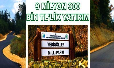 YEDİGÖLLER MİLLİ PARKI’NA DEV YATIRIM