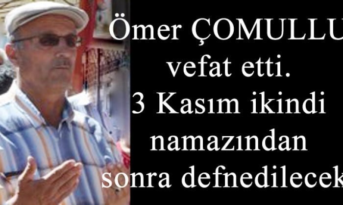 Beşler Mahallesinden (Kulaksız)Mehmet SEZER vefat etti