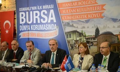 Bursa’nın tarihi değerleri UNESCO Dünya Mirası Listesi’ne girdi