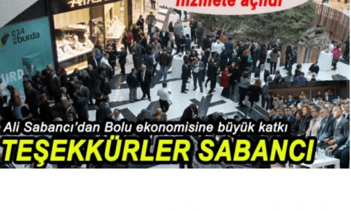 ’14 BURDA’ hizmete açıldı