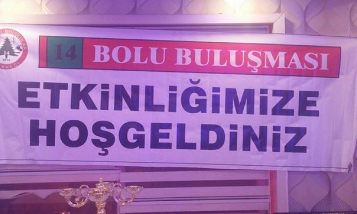İstanbul Bolulular Derneği Bolulular Gecesi düzenledi.