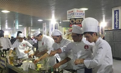 8.Uluslararası Altın Kep Aşçılar Yarışması’nda ikinci gün