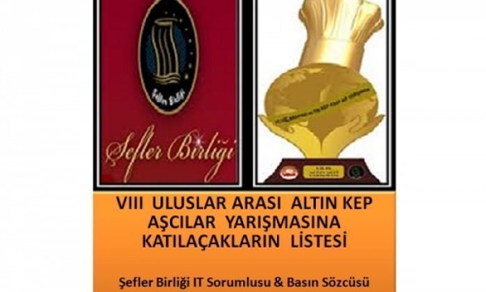 Altın Kep Aşçılar Yarışması’na sayılı günler kaldı!