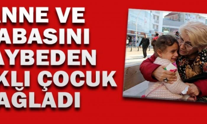 Korkarak gözyaşlarına boğuldu