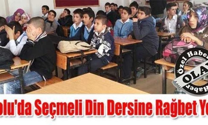 Bolu’da Seçmeli Din Dersine Rağbet Yok