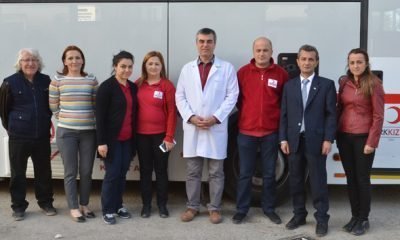 Mengen Kızılay’a bir günde 65 ünite kan bağışladı