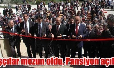 Yeniçağa’da Aşçılar mezun oldu, Pansiyon açıldı