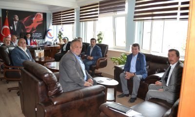 Kaymakam AKYOL Muhtarlar derneğini kabul etti