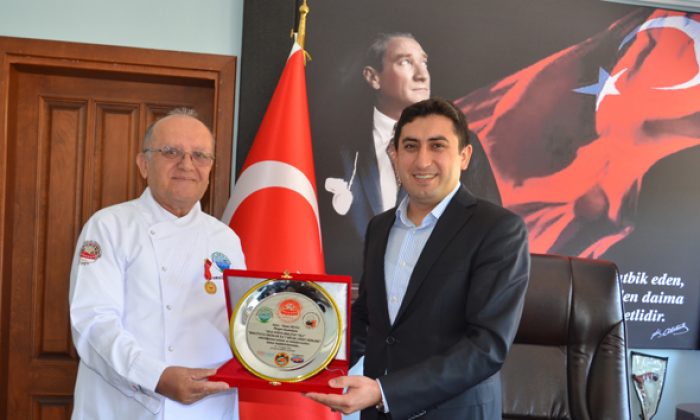 MAD Başkanı KARATAŞ Kaymakam AKYOL’u ziyaret etti