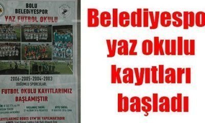Belediyespor yaz okulu kayıtları başladı