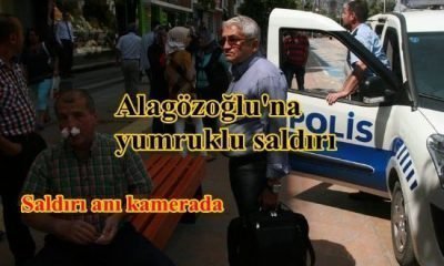 Gazeteci Kamuran  Alagözoğlu’na saldırı