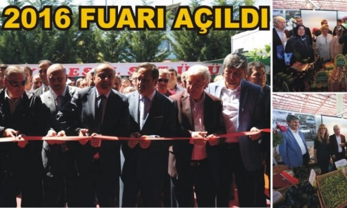 BOLU 2016 FUARI AÇILDI