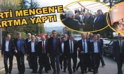 AK PARTİ MENGEN’E ÇIKARTMA YAPTI(Bolu Express)