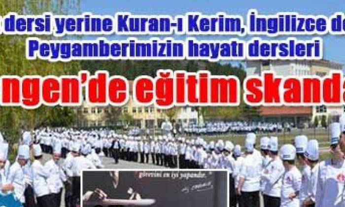 Mengen’de eğitim skandalı(Bolu Olay gazetesi)