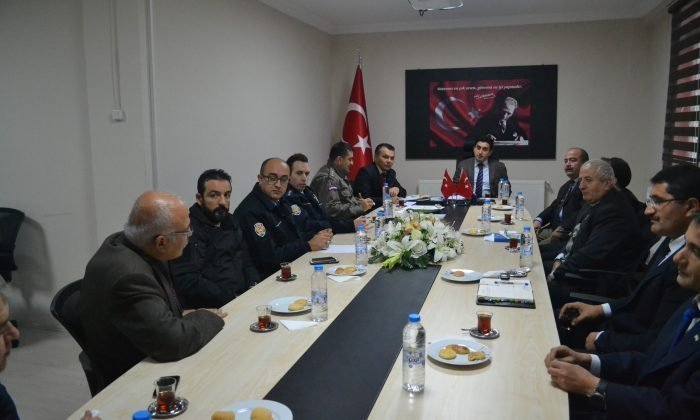 KIŞ TEDBİRLERİ TOPLANTISI YAPILDI.