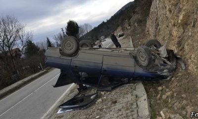 Gökçesu yolunda trafik kazası