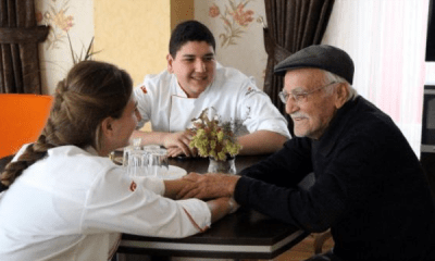 Mengen Aşçılık Öğrencilerinden Huzurevine Ziyaret
