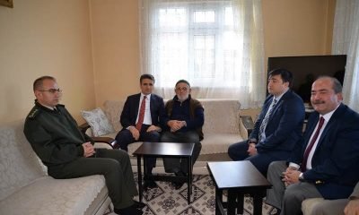 VALİ BARUŞ MENGEN’DE ŞEHİT AİLESİNİ ZİYARET ETTİ