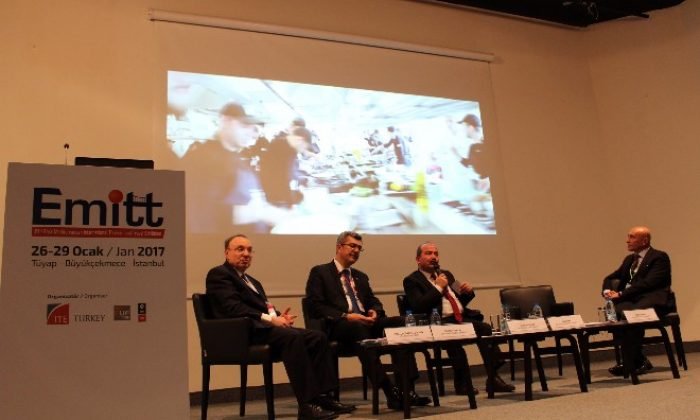 BELEDİYE BAŞKANI BULUT DÜNYANIN 5.BÜYÜK TURİZM FUARINDA KONUŞMACI