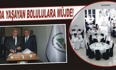 YURT DIŞINDA YAŞAYAN BOLULULARA MÜJDE