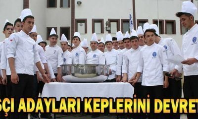 AŞÇI ADAYLARI KEPLERİNİ DEVRETTİ