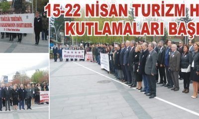 15-22 NİSAN TURİZM HAFTASI KUTLAMALARI BAŞLADI