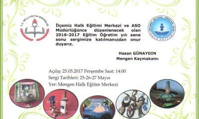 Mengen HEM Sergi Davetiyesi ve Programı