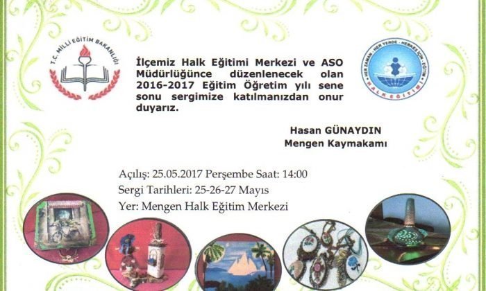 Mengen HEM Sergi Davetiyesi ve Programı