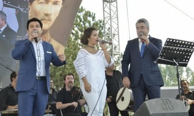 Mengenli sanatçılar festivalde sahnede