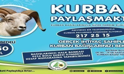 Bolu Belediyesi kurban bağışlarını bekliyor