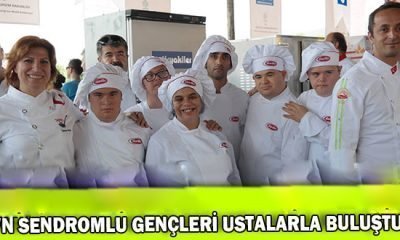 Mengen’de Down Senromlu Gençler usta aşçılarla buluştu