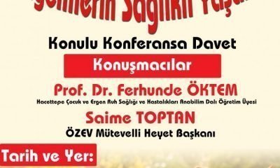 Engellilerin Sağlıklı Yaşamı Konulu Konferansa Davetlisiniz