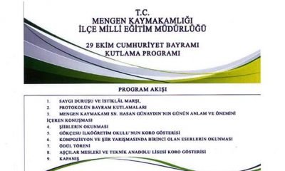 Cumhuriyet Bayramı KAPALI SALONDA Kutlanacak