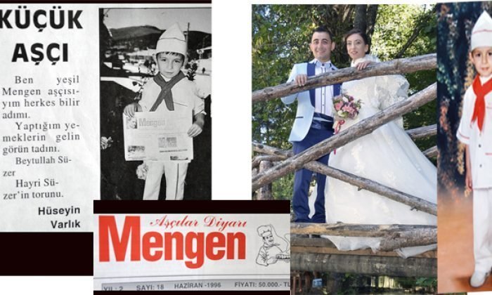 Küçük aşçımıza mutluluklar dileriz